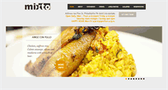 Desktop Screenshot of mixtorestaurante.com